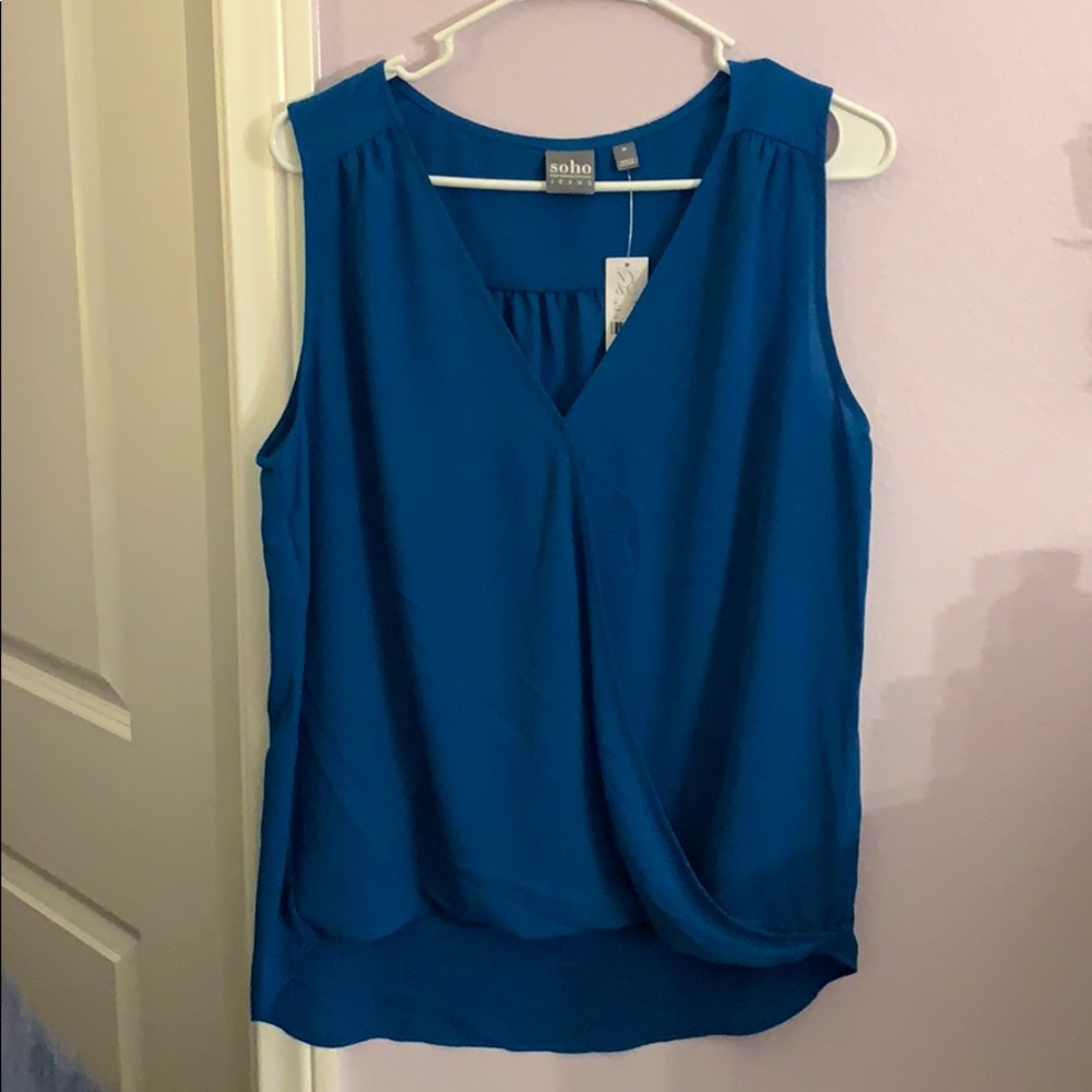 NY&C Women’s Blue Work Blouse
